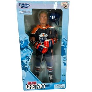 Starting Lineup WAYNE GRETZKY 1999 Edition Oilers 12" Hockey Figure NEW